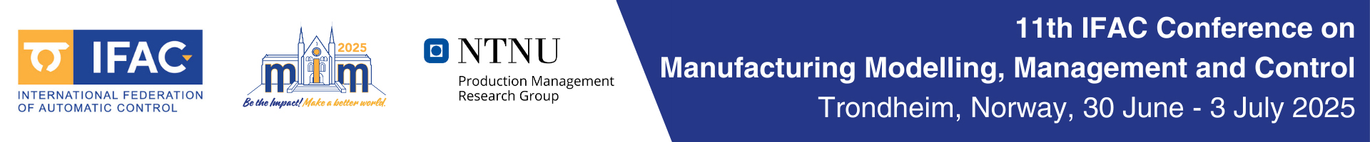 11th IFAC Conference on Manufacturing Modelling, Management and Control ...